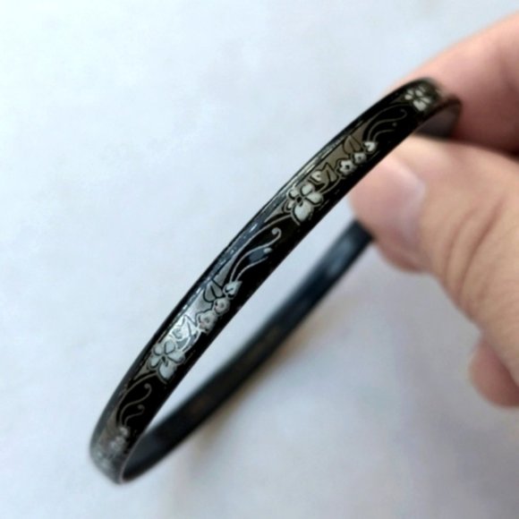 VINTAGE signed designer Michaela Frey Team bracelet - Picture 4 of 8